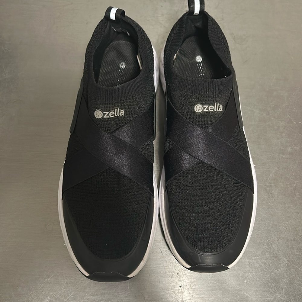 Zella sneakers size 9.5. White and black. Bought at Nordstrom’s.